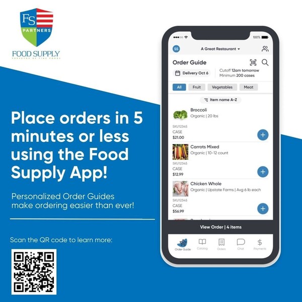 Food Supply Digital Ordering And Payments